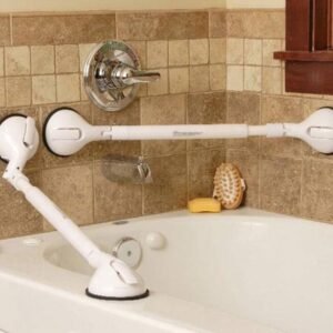 Portable Grab Bar Adj. 22 -27  Telescoping & Pivoting Medium