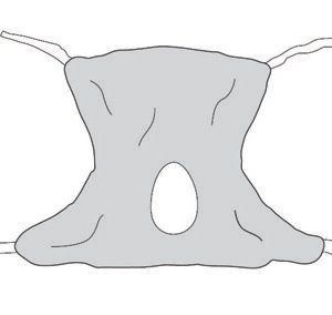Patient Sling  Full Body Mesh  Commode Opening  XL