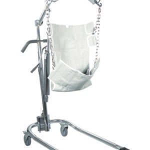 Patient Lift-Manual Hydrau w/6 Point Cradle & Chains -Drive