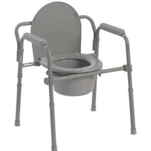 Commode  Folding Steel 3-in-1 Non-Retail Carton (Drive) Cs/4