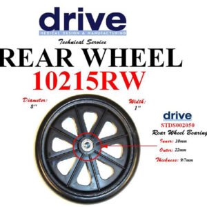 Caster 8 (Rear) for #11053A/B Rollators  (each)