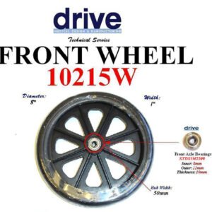 Wheel for 11053 Rollators and 10968 Wheelchairs