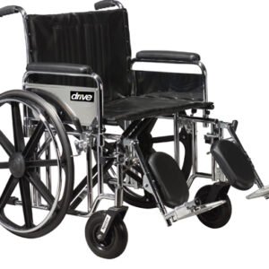 Wheelchair Bariatric 20  Wide w/Rem Desk Arms  Elev Legrests