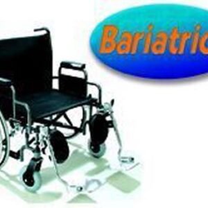 Bariatric Wheelchair Rem Desk Arms  24  Wide  Elev Legrests