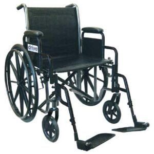 Wheelchair Econ Rem Desk Arms 16  w/ELR  Dual Axle K1/K2
