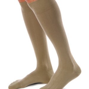Jobst for Men Casual Medical Legwear  20-30mmHg Small Khaki