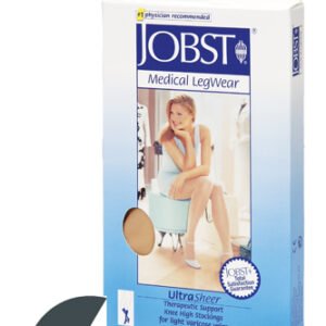 Jobst Ultrasheer 15-20mmHg Knee Hi Medium (pr) Antracite