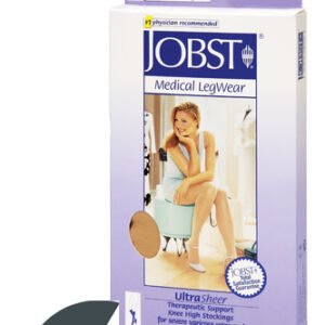 Jobst Ultrasheer 30-40mmHg Knee Hi Small (pr) Antracite
