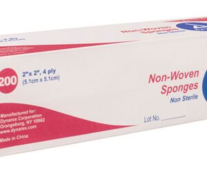 Non-Woven Gauze Sponge 4 x4  4 Ply Bx/200 Non-Sterile