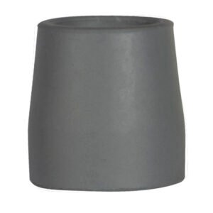 Univ Tips  Grey 1  Shaft - Pr. for Crutch  Walkers  Commodes