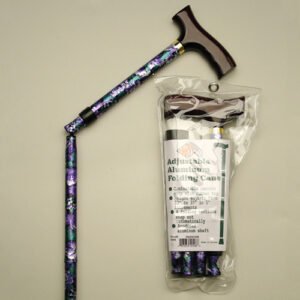 Folding Cane Mauve