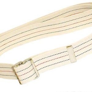 Gait Belt w/Metal Buckle 2x48  Striped