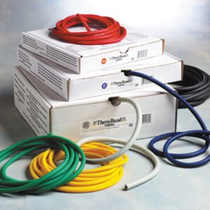 Theraband Light Tubing Set Yellow  Red & Green Tubes 5'
