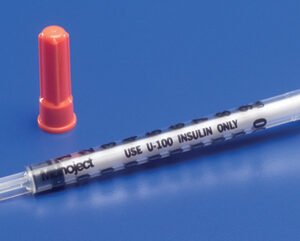 Monoject Insulin Syringes 1/2cc 28g Bx/100