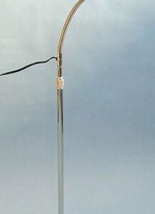 Gooseneck Exam Lamp- Caster Base- 3 Prong Plug