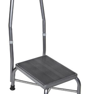 Foot Stool With Rail