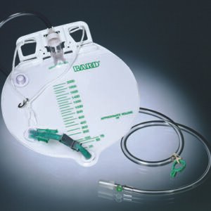 Bard Center-Entry Urine 2000ml Drainage Bag w/Tubing