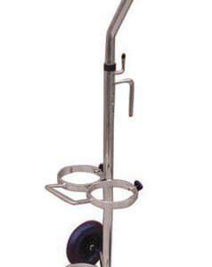 Oxygen Cylinder Cart-Dual Tank For D/E Cylinders