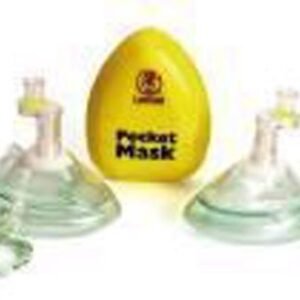 Laerdal Pocket Mask W/ One Way Valve & Filter (w/o O2 Inlet)