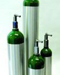 Oxygen 'E' Cylinder- 682 Liter w/Toggle (28 H)
