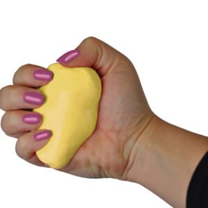 Squeeze 4 Strength  3 oz. Hand TherapyPutty Yellow XSoft