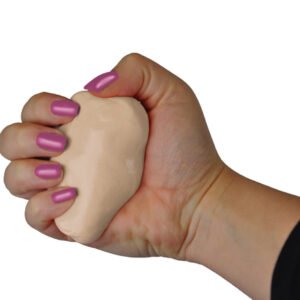 Squeeze 4 Strength 5 lb XXSoft Hand Therapy Putty Light Beige