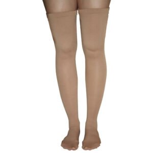Anti-Embolism Stockings  X-Lrg 15-20mmHg Thigh Hi  Closed Toe