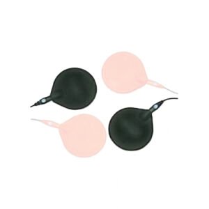 Black Rubber Carbon 3  Electrodes