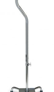 Lumex Silver Collection Quad Cane-Low Prof-Alum Sm Base(Ea)