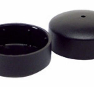 Lumex Glide Caps Black (pr)
