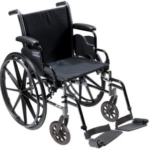 K3 Wheelchair Ltwt 20  w/DDA & ELR's  Cruiser III