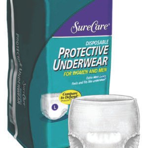 Underwear Disposable Medium 34 -46    (4 pks/20 per case)
