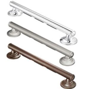 Moen Elegance Grab Bar  16  Brushed Nickel  w/Grip Pads