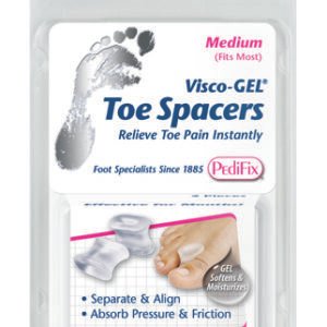 Visco-Gel Toe Spacer (Pack/2) Large
