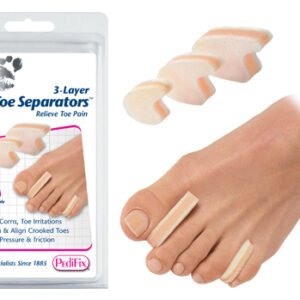 3-Layer Toe Separators Large  Pk/6