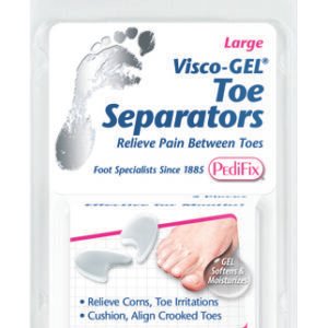 Visco-Gel Toe Separators Extra Large  Pk/2