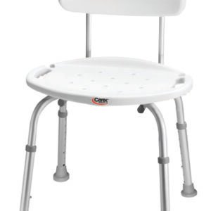 Bath & Shower Seat Adj w/Back (Retail)