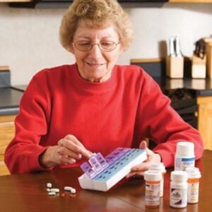 Pill Organizer Twice-A-Day Weekly