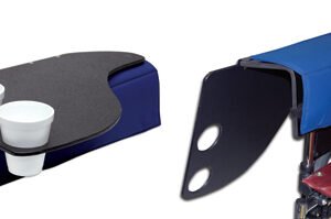 Wheelchair Flip Tray  Left