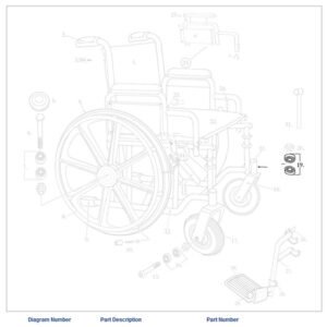 Wheelchair Fork Bearing only
