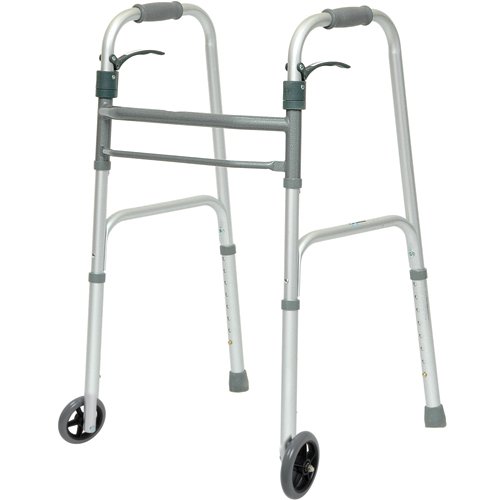 Sure Lever Release Folding Walker, 5" Wheels
WKAAWSL, WKAJWSL
Walkers
ProBasics