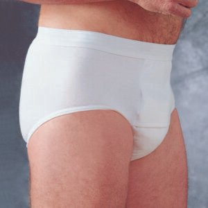HealthDri Men's Heavy Cotton Brief  3XL  50 -52