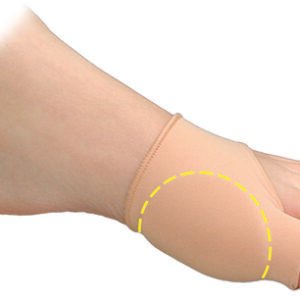 Comfort Gel Skin Bunion Relief Thin Dress Large/X-Large 1pk