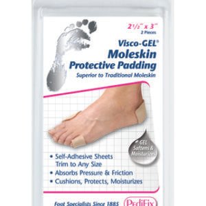 Visco Gel Moleskin 2 per Pack 2 1/2  x 3