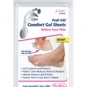 Pedi-Gel Comfort Gel Sheets 2 x3.5  (Pk/2)