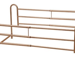 Full Length Home Bed Rails Pr. Brown Vein Finish